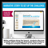 Compare and Contrast Text Structure Slides & Digital Reading Escape Activity