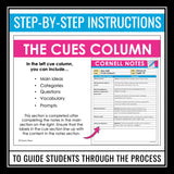 Cornell Notes Introduction - Presentation Slides & Cornell Note-Taking Template