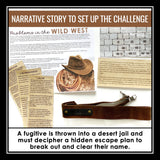 Double Negatives Grammar Activity Escape Room Challenge, Presentation, and Quiz