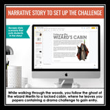 Drama Terms Introduction & Theater Escape Room Digital Script Reading Activity