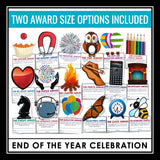 End of the Year Awards - Metaphor Edition Student Award Certificates