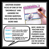 End of the Year Activity - Last Week of School Fun Snowball Writing Assignment