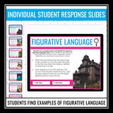 Figurative Language Digital Bell Ringers and Task Cards - Literary Devices