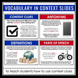 Freak the Mighty Vocabulary Booklet, Presentation, and Answer Key Definitions