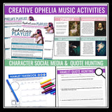 Hamlet Activity Bundle - Creative Activities & Assignments - Shakespeare Play