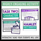 Hamlet Escape Room Activity - Breakout Review Game for Shakespeare's Play