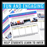 Inference Activity - Pictures and Photos Inferencing Activities and Assignments