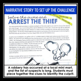 Inference Crime Scene Close Reading Inferencing Activity and Presentation