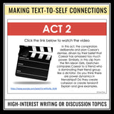 Julius Caesar Writing Prompts - Videos & Journal Writing Topics - Shakespeare