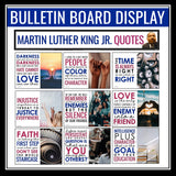Martin Luther King Jr Day Posters - Classroom Bulletin Board MLK Quotes Display