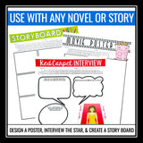 Novel or Short Story Project - Turn a Story into a Movie Book Report Assignments