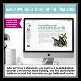 Nonfiction Text Structures Presentation & Escape Room Digital Reading Activity