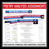 O Captain! My Captain! by Walt Whitman Poetry Lesson, Activities, & Assignments