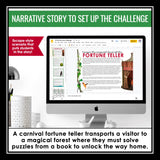 Plot Diagram and Structures Presentation & Digital Escape Room Reading Activity