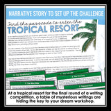 Point of View Slides & First, Second, and Third Person Reading Escape Activity