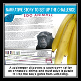 Punctuating Dialogue Grammar Activity Escape Room Challenge, Slides, and Quiz