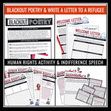 Refugee by Alan Gratz Activity Bundle - Creative Novel Activities & Assignments