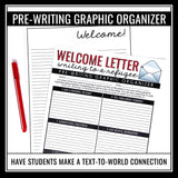 Refugee by Alan Gratz Activity - Welcome a Refugee Real-World Writing Assignment
