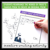 The Road Not Taken Activity - Creative Poetry Writing Assignment
