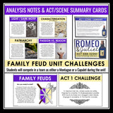 Romeo and Juliet Unit Plan - Drama Unit Shakespeare's Play Digital Print Bundle