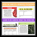 Halloween Short Story Digital Unit Plan - Scary Stories Lessons & Activities