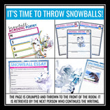 Collaborative Writing Activities and Assignments Bundle - Snowball Writing