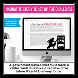 Subordinating Conjunctions Escape Room Grammar Digital Activity, Slides & Quiz