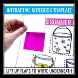 End of the Year Activity - Summer Bucket List Interactive Notebook Assignment