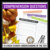 Halloween Reading Comprehension - Superstitions Nonfiction Articles & Questions
