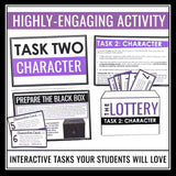 The Lottery Escape Room Activity - Breakout Game for Shirley Jackson Short Story