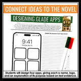 The Maze Runner Activity - Creative Novel Assignment Design Apps for The Glade