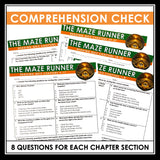The Maze Runner Quizzes - Multiple Choice and Quote Quizzes - Answer Key