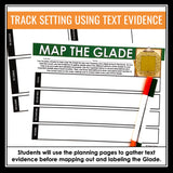 The Maze Runner Activity - Design a Glade Map Creative Novel Setting Assignment