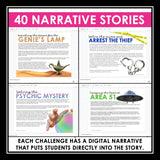 Reading Challenge Digital Program - Reading Lessons & Escape Room Games
