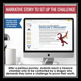 Tone as a Story Element in Fiction Slides & Digital Escape Room Reading Activity