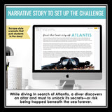 To, Too, Two Homophones Escape Room Digital Grammar Game, Slides & Quiz
