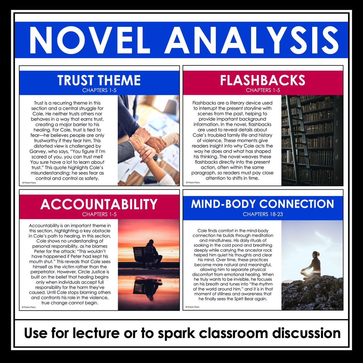 Book Analysis Notes Touching Spirit Bear Analysis Notes – Presentation Analyzing Literary ...