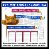 Touching Spirit Bear Totem Pole Lesson & Creative Symbolism Novel Activity