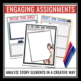 Short Story Novel Creative Assignment: Turn a Story into a Video Game Project