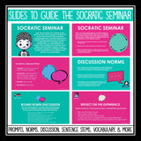 Socratic Seminar - AI Discussion Slides, Graphic Organizers, and Handouts