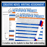 A Long Walk to Water – Front Page Newspaper Writing Lesson & Creative Activity