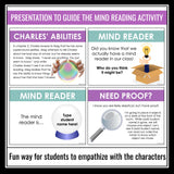 A Wrinkle in Time Activity - Mind Reading Interactive Novel Classroom Activity