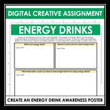 Nonfiction Reading Comprehension Digital Article and Activities - Caffeine