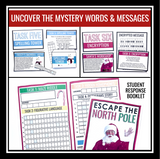 Christmas Escape Room Winter Holiday Team Builder - Escape the North Pole