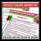 Christmas Grammar Worksheet Assignment Grammar Activity - Gingerbread House