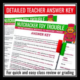 Christmas Grammar Worksheet Assignment Grammar Activity - Nutcracker