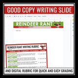 Christmas Writing Activity – Santa’s Reindeer Rant Writing Digital Assignment