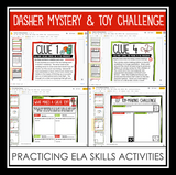 Christmas Activities Video Bundle: Mystery, Escape Room, & Toy Making Digital