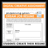 Nonfiction Reading Comprehension Digital Activities - Find Your Dream Job