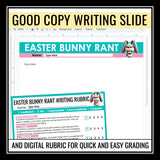 Easter Writing Activity – The Easter Bunny Rant Writing Digital Assignment